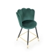 Barová židle CLEMENCEAU, tmavě zelená