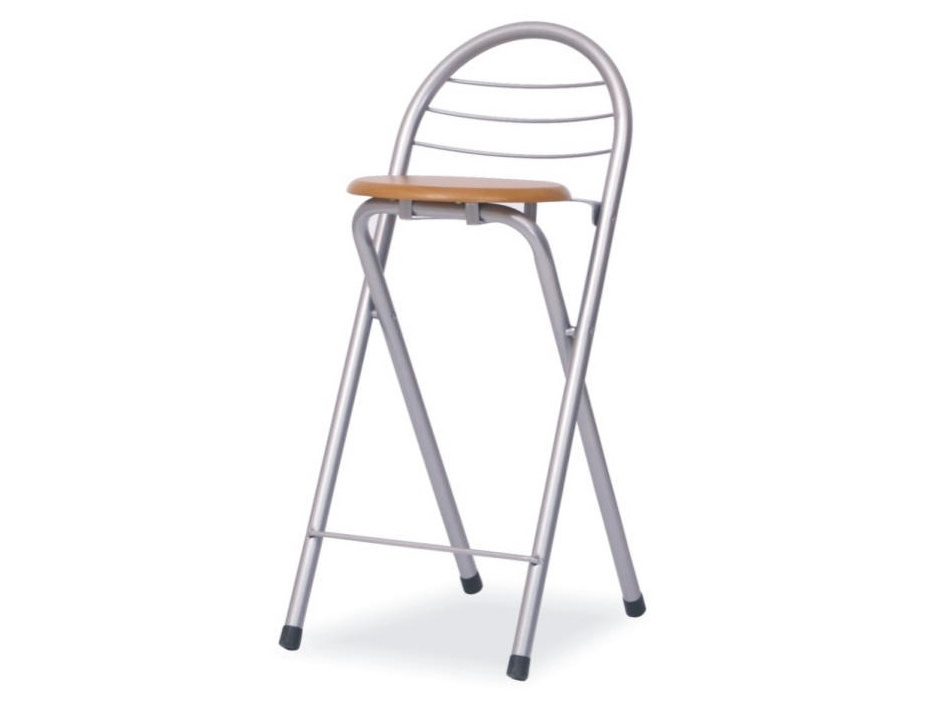 Barová židle MAXTON, dřevo v barvě buk/kov 