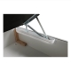 Boxspring SINGULARIS 180x200 cm, světle šedá