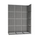 Dekorační nástěnný panel MATEO 120x160 cm, šedá