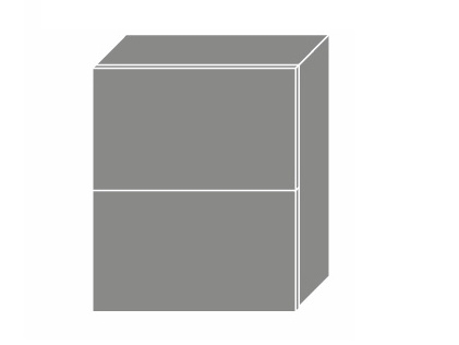 CHANIE, skříňka horní W8B 60 AV, korpus: bílý, barva: grey stone