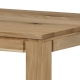 Jídelní stůl RECURVATA 200x100 cm, masiv dub