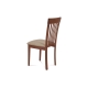 Jídelní židle GLAREOLA, třešeň/krémová