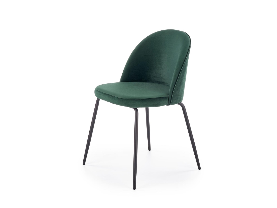 Jídelní židle SINGONE, tmavě zelená