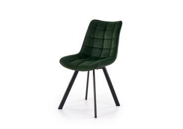 Jídelní židle SALAGA, tmavě zelená
