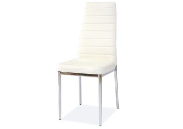 Jídelní židle VIPAVA, bílá 