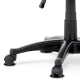 Kancelářská židle CLOUDVEIL, černá/šedá/růžová látka