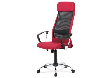 Kancelářská židle DISPAR, bordó/černá