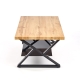 Konferenční stolek TONGOY typ II, dub přírodní/černá