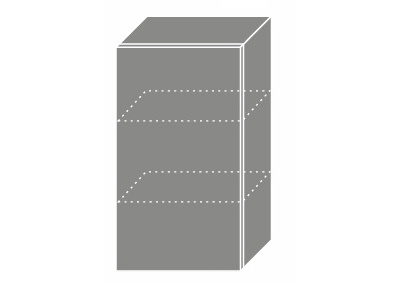 SHAULA, skříňka horní W2 40, korpus: grey, barva: white