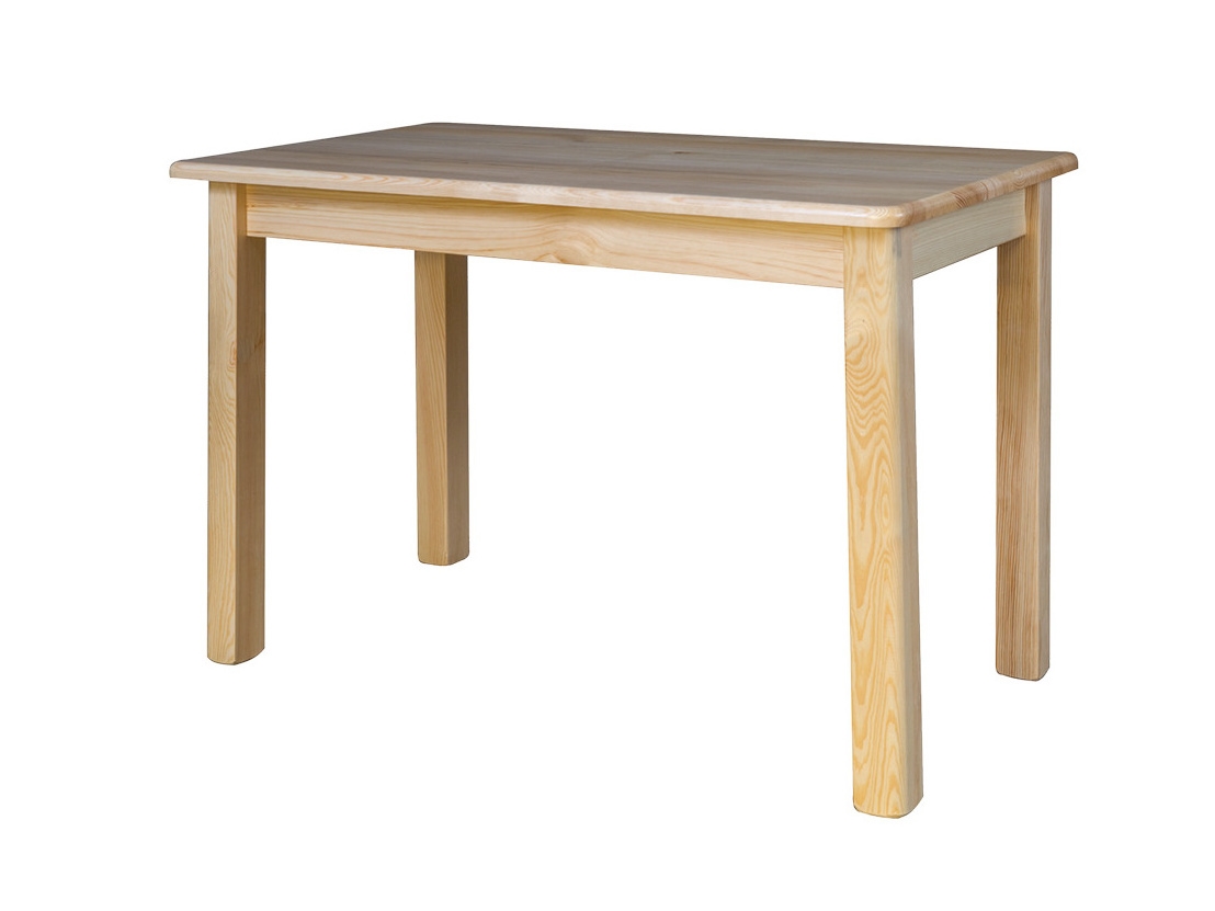 Jídelní stůl KARISIMBI, 110x75x60 cm, masiv borovice, moření: …