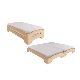 Stohovatelná postel CORAZON, 90x200, masiv borovice, moření: ...