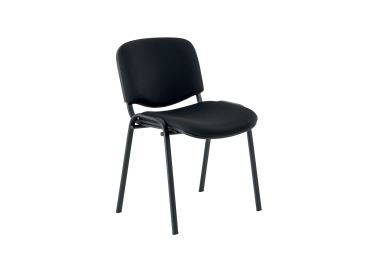 Stohovatelná židle AMITIN, černá