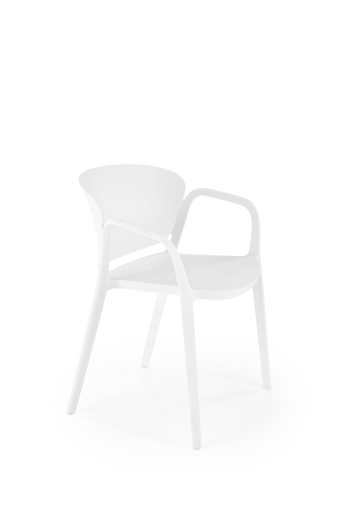 Zahradní židle JAVALEON, bílá