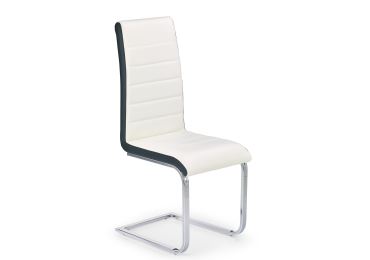 Židle SUALOCIN, bílo-černá