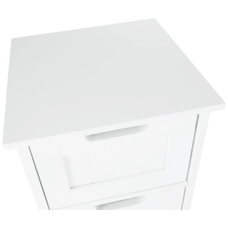 4-šuplíková komoda NEATE, bílá