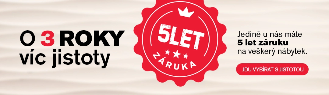 5 LET záruka na vše