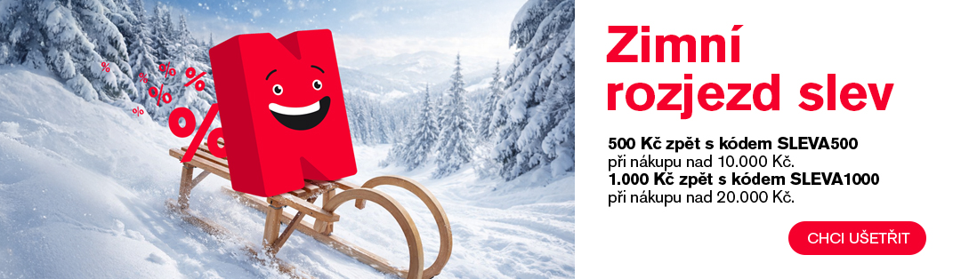 SLEVA 500 až 1 000 KČ 