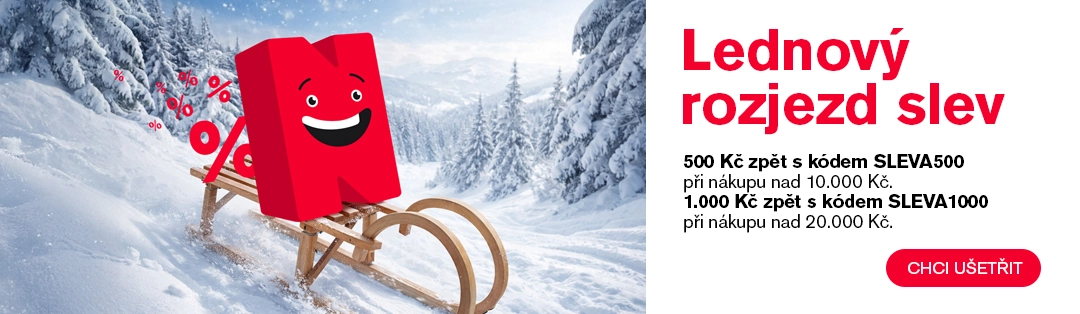 SLEVA 1 000 KČ NA START ROKU