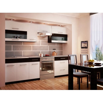 ADHARA B, dolní skříňka D-40 S1, bílá/wenge