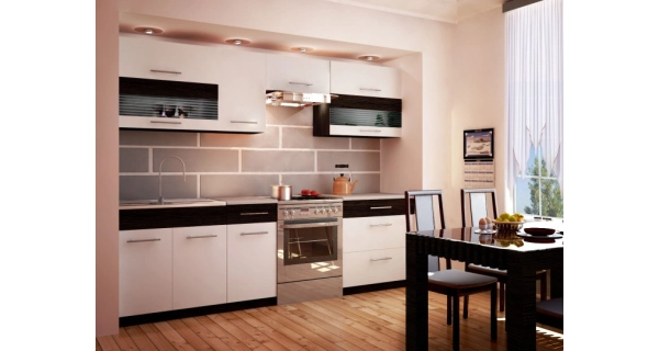 ADHARA B, horní skříňka GW1-80, bílá/wenge