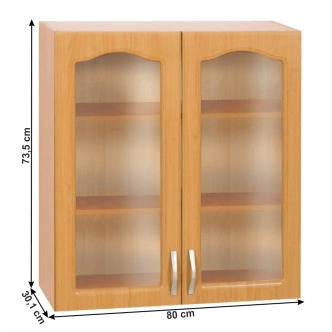 ALIGNO, horní skříňka W80S, olše