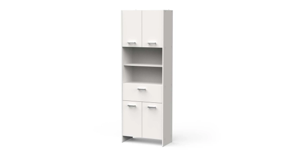 ALVERNA 3, skříňka 4D1S, bílá