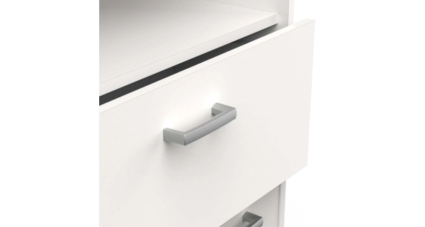 ALVERNA 3, skříňka 4D1S, bílá