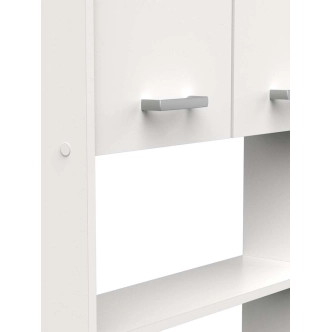 ALVERNA 3, skříňka nad WC či pračku, bílá