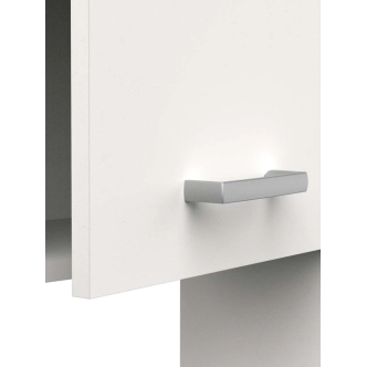 ALVERNA 3, skříňka nad WC či pračku, bílá