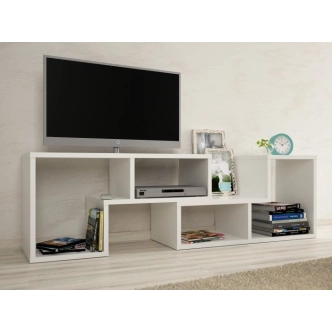 ANHUR multifunkční regál, bílá