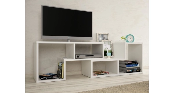 ANHUR multifunkční regál, bílá