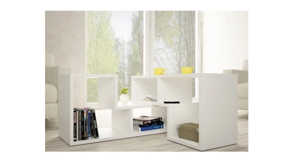 ANHUR multifunkční regál, bílá