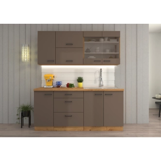 ARCENIO, dolní regál 15 D OTW BB, korpus: dub artisan