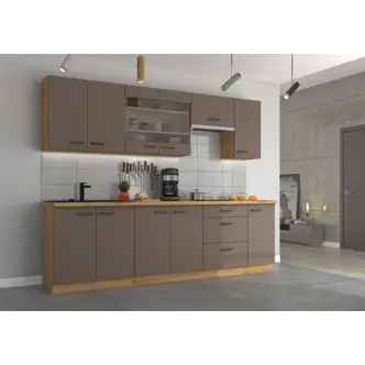 ARCENIO, horní regál 30 G-72 OTW, korpus: dub artisan