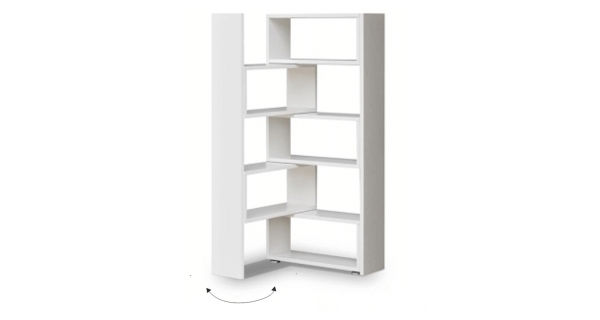 ATON II regál rozkládací, bílá
