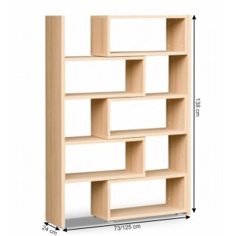 ATON II regál rozkládací, dub sonoma