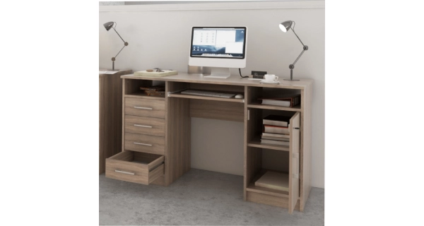 AURAT PC stůl, dub sonoma