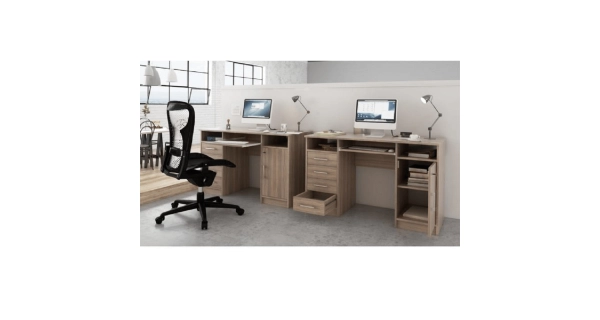 AURAT PC stůl, dub sonoma