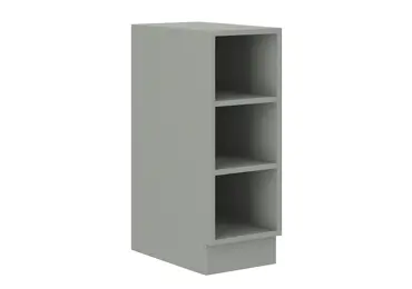 AVERNA, dolní regál 30 D OTW BB, korpus: platinově šedá