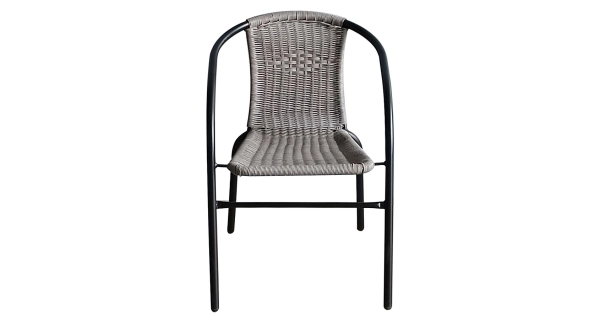 Balkonová židle BRACHYSTELMA, šedý ratan