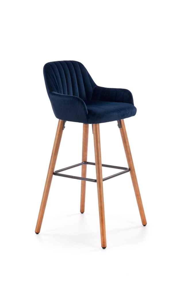 Levně Barová židle DURROVER, námořnická modř