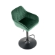 Barová židle KAKITA, tmavě zelená