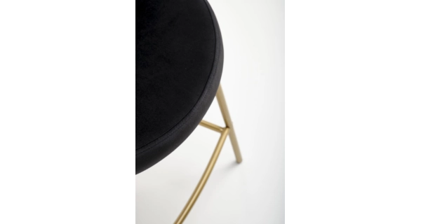 Barová židle KANGPEN, černá/bílá