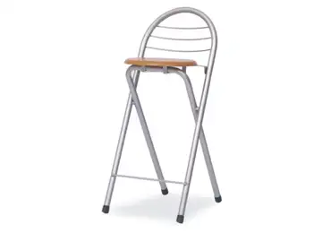 Barová židle MAXTON, dřevo v barvě buk/kov 