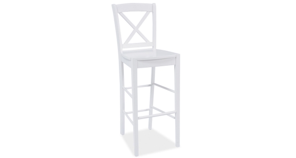 Barová židle VARMA, bílá