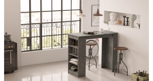 Barový stůl CRESTON, šedá