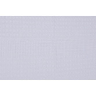 Bavlněný přehoz s třásněmi bílý, 220 x 240 cm