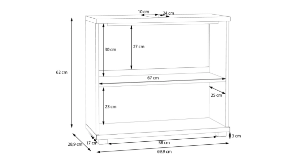 BELBEL koupelnová skříňka pod umyvadlo, tmavě šedý beton/bílý lesk, 5 let záruka