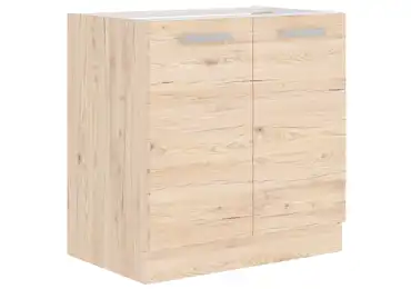 BETRIA, skříňka pod dřez 80 ZL 2F BB, dub bordeaux